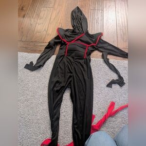 Spirit Black and Red Ninja Kids Costume